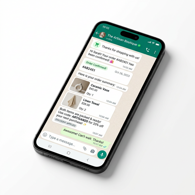 WhatsApp automation for retail businesses